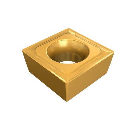 Picture of ISCAR SCMT3 1 14 IC807 Turning Insert Square Carbide TiAIN + TiN 0.016 Corner Radius