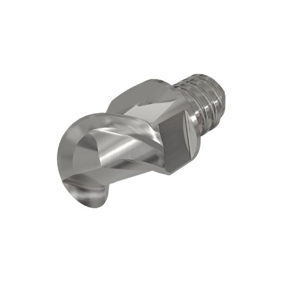 Picture of ISCAR MM EBA.500B37-2T08 IC08 DIA 1/2 SH T08 LOC 0.3740 OAL 0.9620End Mill,Replacable Head Standard Flute High Helix Carbide Uncoated Single End Ball Nose MULTI-MASTER