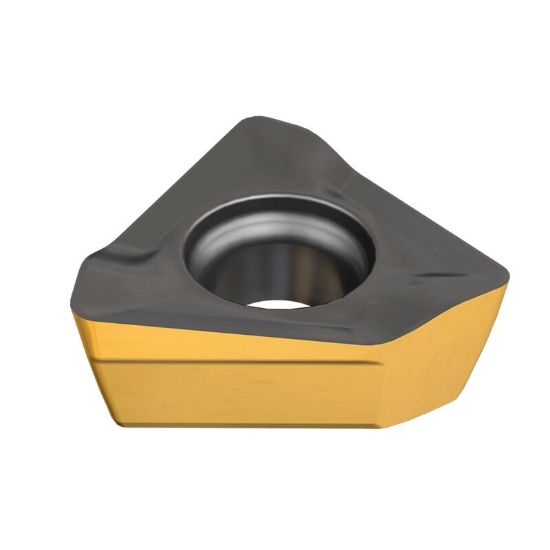 Picture of ISCAR HM390TCCT0703PCR IC330 Milling Insert Triangle 0.020 Corner Radius TiCN + TiN