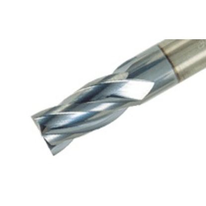 Picture of ISCAR ECI-A-4 250-750-C250 IC300 DIA 1/4 SH 0.2500 LOC 0.7500 OAL 2.50 End Mill Standard Flute Standard Helix Carbide TiCN Single End Square Sharp SolidMill