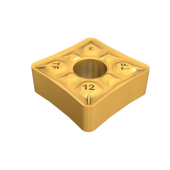 Picture of ISCAR QNMG433-TF* IC9150 Turning Insert Square Carbide TiCN + Al2O3 + TiN 0.047 Corner Radius