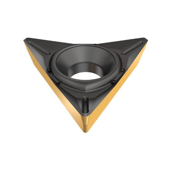 Picture of ISCAR TPGT2-0 SP IC907 Turning Insert Triangle Carbide TiAIN + TiN 0.008 Corner Radius