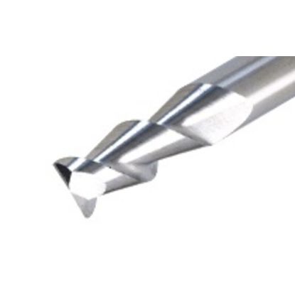 Picture of ISCAR ECAI-F-2 500-1.0-C500 IC08 DIA 1/2 SH 0.50 LOC 1.00 OAL 3.00 End Mill Standard Flute High Helix Carbide Uncoated Single End Square Sharp SolidMill
