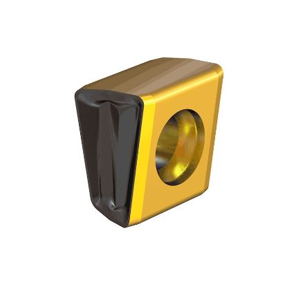 Picture of ISCAR T490LNHT1106PNR-PLS IC810 Milling Insert On Edge 0.031 Corner Radius AlTiCrN + TiN
