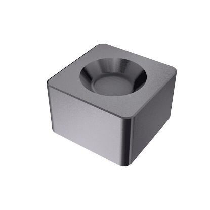 Picture of ISCAR SNGX453T IS80 Turning Insert Square Ceramic Al2O3 + TiN 0.047 Corner Radius