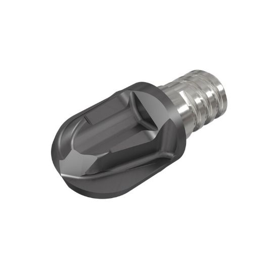 Picture of ISCAR MM HRF.625-2T10 IC903 DIA 5/8 SH T10 LOC 0.6300 OAL 1.2150End Mill,Replacable Head Standard Flute High Helix Carbide TiAlN Single End Ball Nose MULTI-MASTER