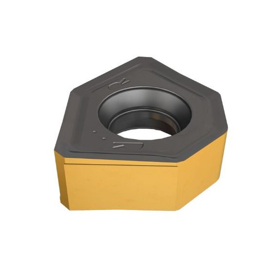Picture of ISCAR ONHU0505AN-8R-W IC810 Milling Insert Octagonal Chamf Corner Radius AlTiCrN + TiN