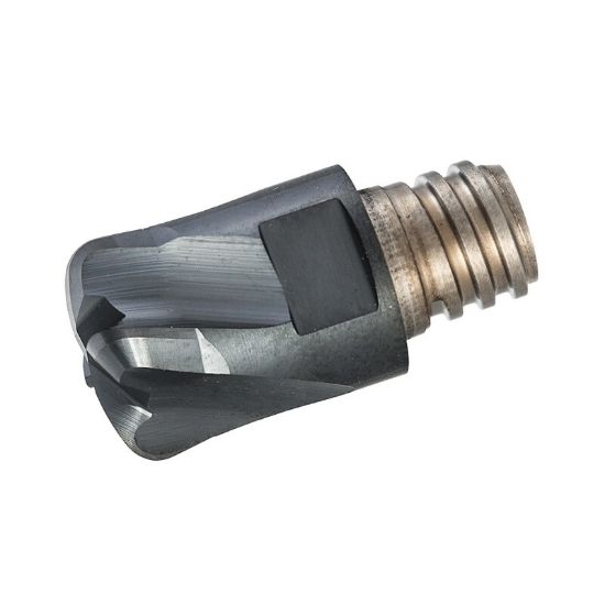 Picture of ISCAR MM EFF080T3R1.62-4T05 IC903 DIA 8MM SH T05 LOC 0.0160 OAL 0.6730Feed Mill,Replacable Head Carbide TiAlN Single End High Feed0.0640 1.63MM Solid-Feed-Mill