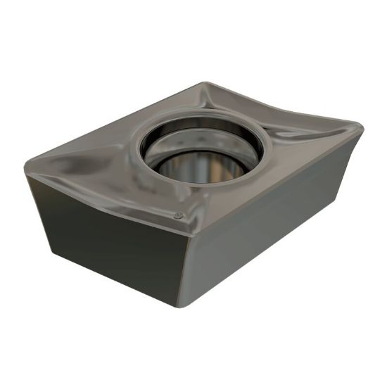 Picture of ISCAR XCMT120408TR IC908 Milling Insert Paralelagram 0.031 Corner Radius TiAlN
