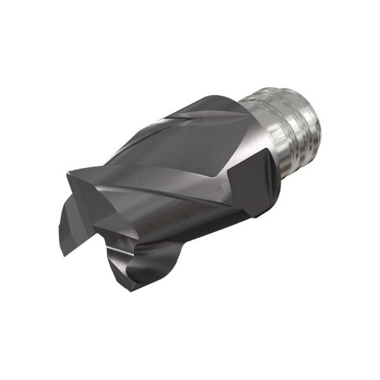 Picture of ISCAR MM ECU117E07R030-3T08 IC908 DIA 11.70MM SH T08 LOC 0.2760 OAL 0.9630Screw On Head Standard Flute Standard Helix Carbide TiAlN Single End Corner Radius 0.0120 0.30MM MULTI-MASTER