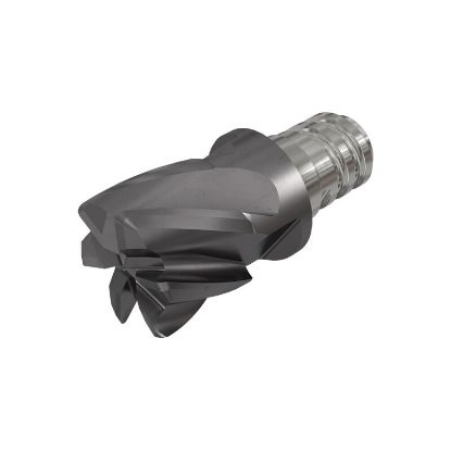 Picture of ISCAR MM EC.312B20R030-6T05 IC908 DIA 5/16 SH T05 LOC 0.20 OAL 0.6700Screw On Head Standard Flute Standard Helix Carbide TiAlN Single End Corner Radius 0.0300 0.76MM MULTI-MASTER