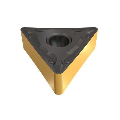 Picture of ISCAR TNMG332 PF IC9150 Turning Insert Triangle Carbide TiCN + Al2O3 + TiN 0.031 Corner Radius