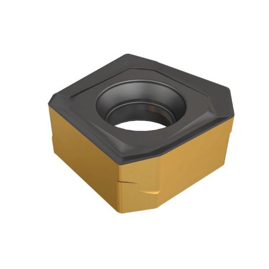 Picture of ISCAR S845SNMU1305ANR-RM IC810 Milling Insert Square 0.047 Corner Radius AlTiCrN + TiN
