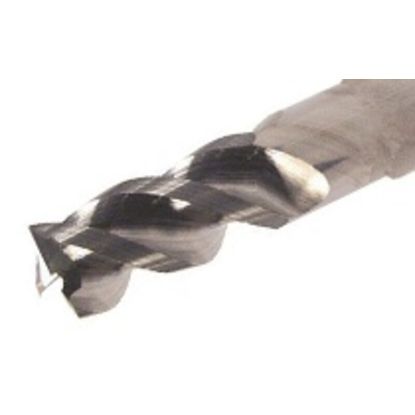 Picture of ISCAR ECAI-H3R 750-1.2/2.2C09CF IC08 DIA 3/4 SH 0.7500 LOC 1.20 OAL 5.00 End Mill Standard Flute Standard Helix Carbide Uncoated Single End Corner Radius 0.0900 2.29MM CHATTERFREE