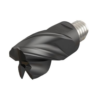 Picture of ISCAR MM EC312E20R15CF-4T05 IC908 DIA 5/16 SH T05 LOC 0.2200 OAL 0.6730Screw On Head Standard Flute Standard Helix Carbide TiAlN Single End Corner Radius 0.0150 0.38MM MULTI-MASTER