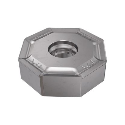 Picture of ISCAR ONHU0806AN-14R-W IC910 Milling Insert Octagonal 0.020 Corner Radius AlTiN