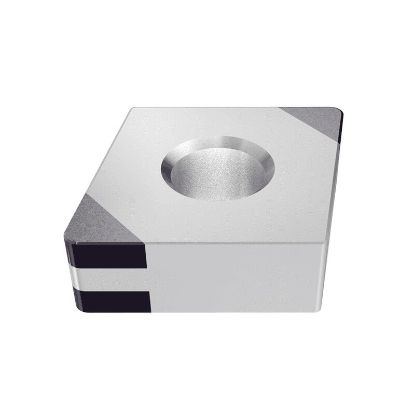 Picture of ISCAR CNGA432T-WG-MC IB55 Turning Insert 80.0° CBN 0.031 Corner Radius