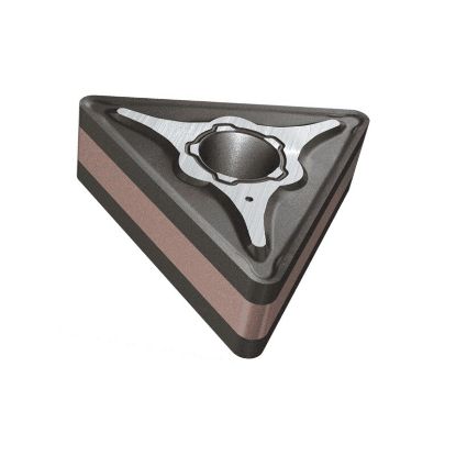 Picture of ISCAR TNMG432 M3M IC6015 Turning Insert Triangle Carbide TiCN + Al2O3 + TiN 0.031 Corner Radius