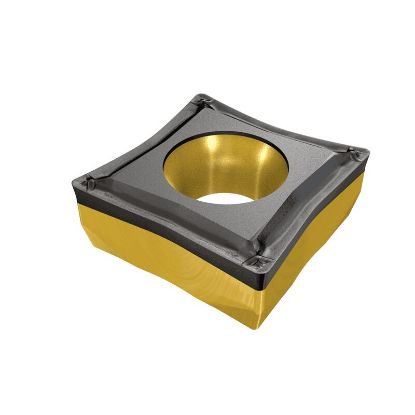 Picture of ISCAR QCMT3-1-SM IC8250 Turning Insert Square Carbide TiCN + Al2O3 + TiN 0.016 Corner Radius