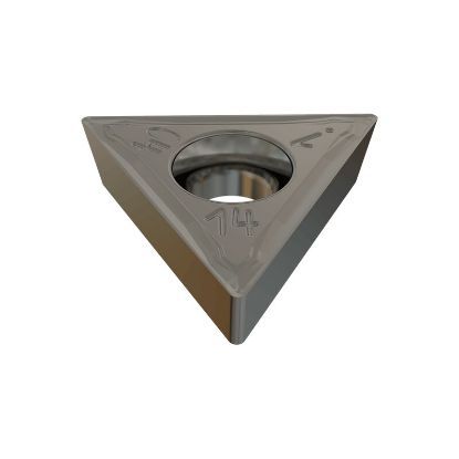 Picture of ISCAR TCMT3-1 14 IC5005 Turning Insert Triangle Carbide TiCN + Al2O3 + TiN 0.016 Corner Radius