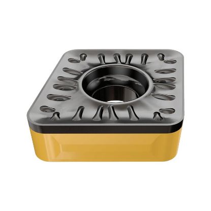 Picture of ISCAR COMM646-R3P-IQ IC8250 Turning Insert 80.0° Carbide TiCN + Al2O3 + TiN 0.094 Corner Radius