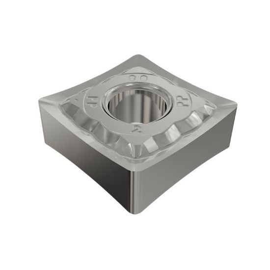 Picture of ISCAR SNMG432-PP IC830 Turning Insert Square Carbide AlTiN + TiN 0.031 Corner Radius