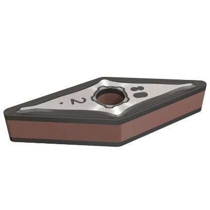 Picture of ISCAR VNMG332 M3M IC6025 Turning Insert 35.0° Carbide TiCN + Al2O3 + TiN 0.031 Corner Radius