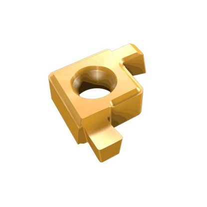 Picture of ISCAR XCMT 17R-404004-MG IC808G Grooving Insert 0.016 Corner Radius 0.157 Wide TiAlN + AlTiN + TiN