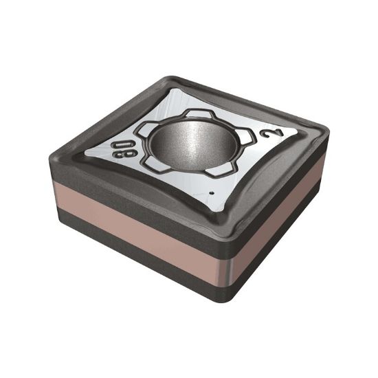 Picture of ISCAR SNMG432-M3M IC807 Turning Insert Square Carbide TiAIN + TiN 0.031 Corner Radius