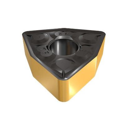 Picture of ISCAR WNMG431 TF IC9150 Turning Insert Trigon Carbide TiCN + Al2O3 + TiN 0.016 Corner Radius