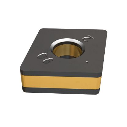 Picture of ISCAR CNMA543 IC4028 Turning Insert 80.0° Carbide TiCN + Al2O3 + TiN 0.047 Corner Radius