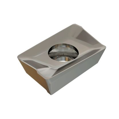 Picture of ISCAR APKT1003PDR-HM IC830 Milling Insert Paralelagram 0.020 Corner Radius AlTiN + TiN