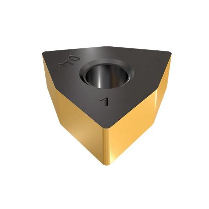 Picture of ISCAR WNMA3-3 IC5005 Turning Insert Trigon Carbide TiCN + Al2O3 + TiN 0.047 Corner Radius