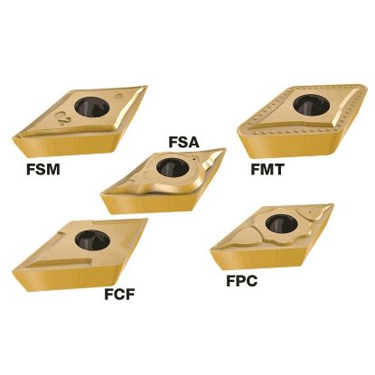 Picture of ISCAR DCMT3-2-FPC IC20N Turning Insert 55.0° Cermet 0.031 Corner Radius