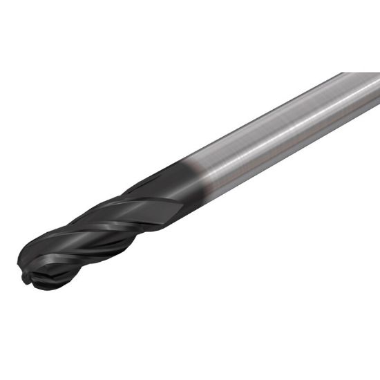 Picture of ISCAR EBLI-A-4 750-1.5-C750 90 IC900 DIA 3/4 SH 0.7500 LOC 1.50 OAL 5.00 End Mill Standard Flute Standard Helix Carbide AlTiN Single End Ball Nose SolidMill
