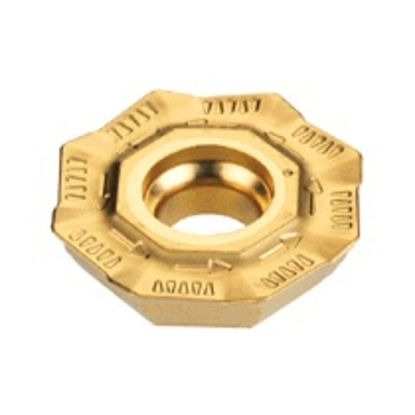 Picture of ISCAR OFMT07T3-AER-76 IC328 Milling Insert Octagonal 0.024 Corner Radius TiCN