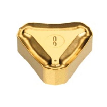 Picture of ISCAR TNKF43AN-LM IC910 Milling Insert Triangle 0.083 Corner Radius AlTiN