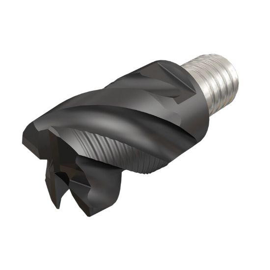 Picture of ISCAR MM EFS.375B27-4T06 IC908 DIA 3/8 SH T06 LOC 0.2750 OAL 0.7740Screw On Head Carbide TiAlN Single End 45.0° Chamfer MULTI-MASTER