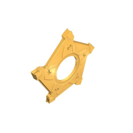 Picture of ISCAR PENTA D32L300C-15D IC808G Cut Off Insert 0.008 Corner Radius 0.118 Wide TiAlN + AlTiN + TiN