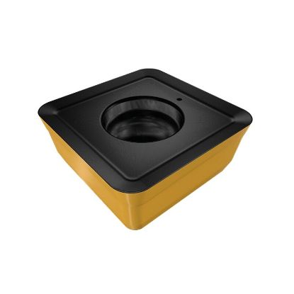 Picture of ISCAR FFQ4SOMT120516T IC808 Milling Insert Square 0.063 Corner Radius TiAlN + AlTiN + TiN