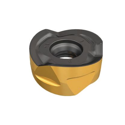 Picture of ISCAR H606RXCU1206-AXMP IC808 Milling Insert Round 0.236 Corner Radius TiAlN + AlTiN + TiN