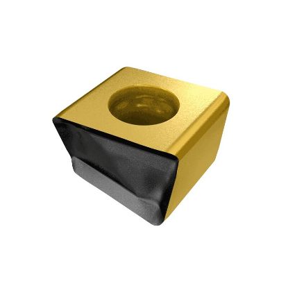 Picture of ISCAR HTPLNMT604ER IC808 Milling Insert On Edge 0.024 Corner Radius TiAlN + AlTiN + TiN