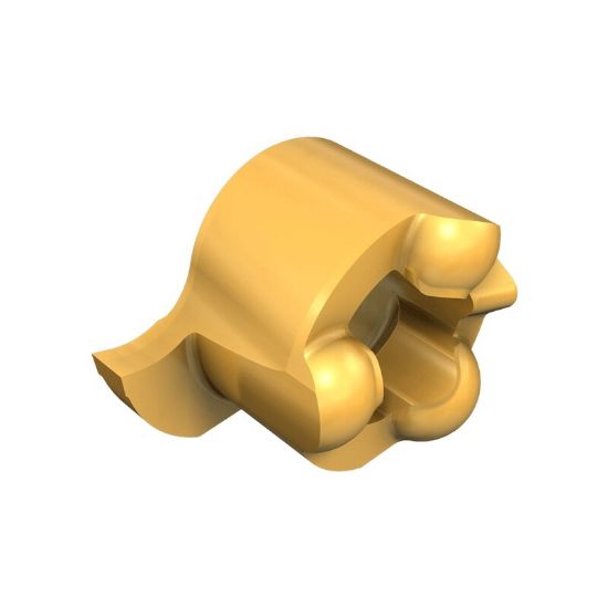 Picture of ISCAR GIQR 8-1.96-0.10 IC528 Grooving,Groove Turning Insert 0.004 Corner Radius 0.077 Wide TiCN + TiN
