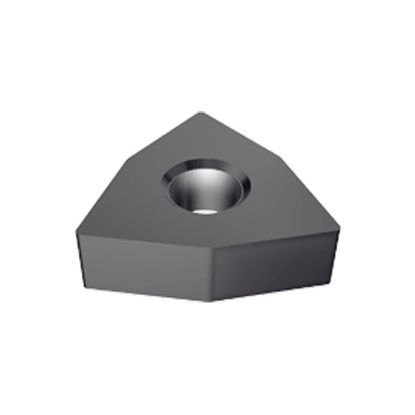 Picture of ISCAR WNGA433T IS80 Turning Insert Trigon Ceramic Al2O3 + TiN 0.047 Corner Radius