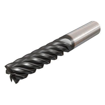 Picture of ISCAR ECLI-B-6 500-2.0-C500 IC900 DIA 1/2 SH 0.50 LOC 2.00 OAL 4.50 End Mill Standard Flute High Helix Carbide AlTiN Single End Square Sharp SolidMill