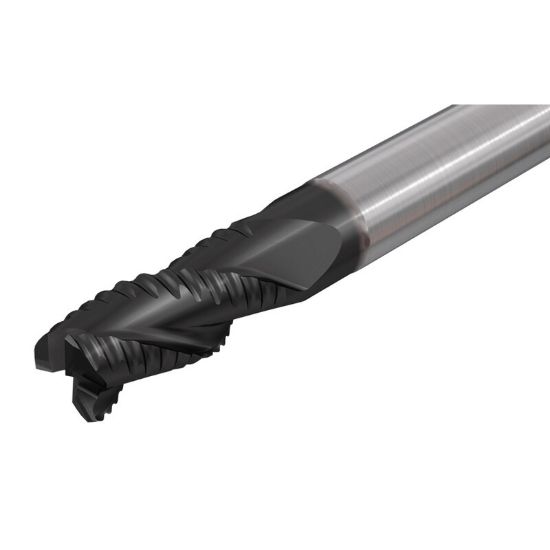 Picture of ISCAR ERFI-A-4 750-1.25-W750-90 IC900 DIA 3/4 SH 0.7500 LOC 1.2500 OAL 4.00 End Mill Carbide AlTiN Single End 45.0° Chamfer Solid-SHRED