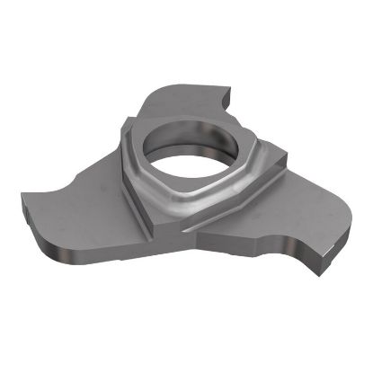 Picture of ISCAR TRI16RK-1.95-0.15 IC908 Milling Slot Mill Insert 0.006 Corner Radius TiAlN