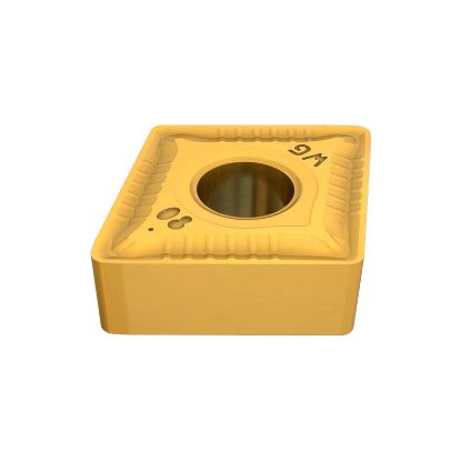 Picture of ISCAR CNMG432-WG IC428 Turning Insert 80.0° Carbide TIC + Al2O3 0.031 Corner Radius