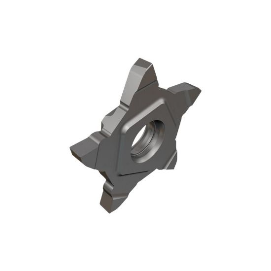 Picture of ISCAR PENTA 24N200NF020LS IC908 Cut Off,Grooving Insert 0.008 Corner Radius 0.079 Wide TiAlN