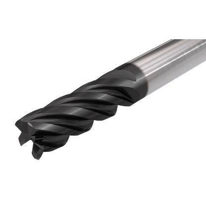Picture of ISCAR ECI-E5R625-1.56C62CF09 IC900 DIA 5/8 SH 0.6250 LOC 1.5600 OAL 4.00 End Mill Standard Flute Standard Helix Carbide AlTiN Single End Corner Radius 0.0900 2.29MM CHATTERFREE